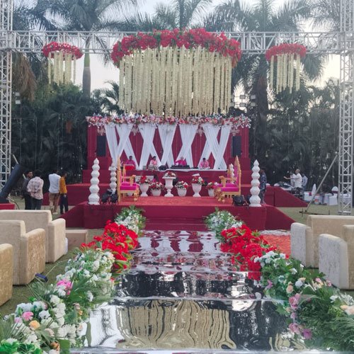 Jayshree Ambe Flower Decoration